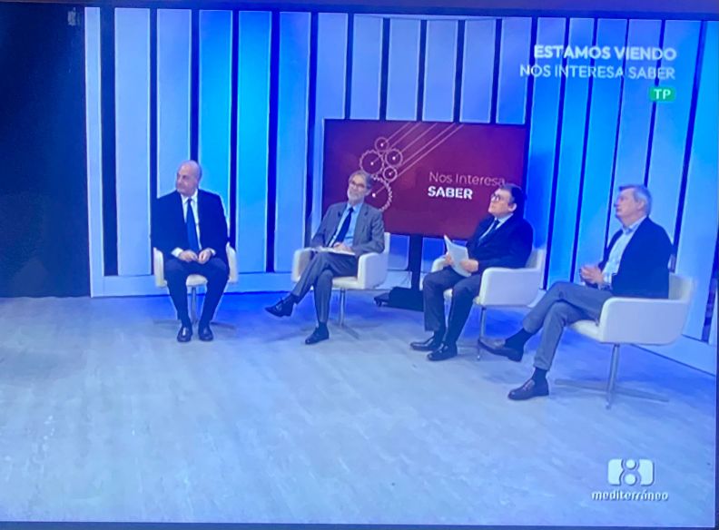 Udział Konsula Generalnego w TV 8 Mediterraneo